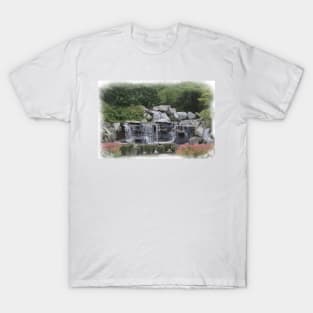 Waterfalls Within The Garden T-Shirt